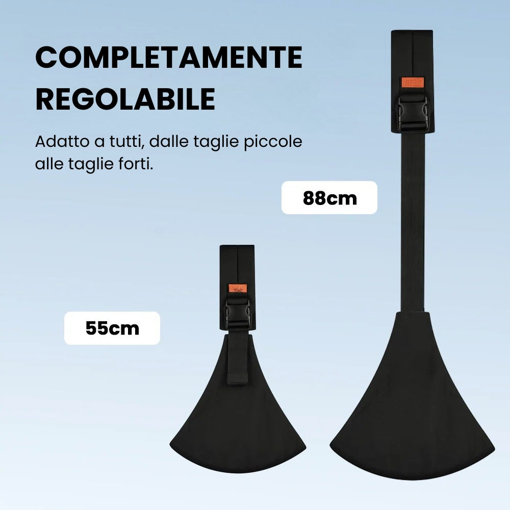 Zero Sforzo, Massimo Comfort: Il Marsupio Regolabile per Portare il Tuo Piccolo Senza Fatica.